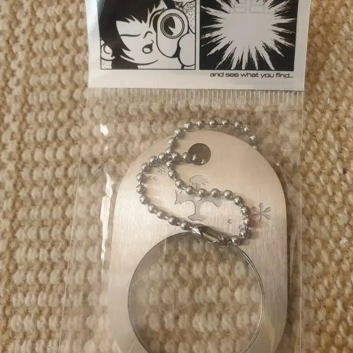 [BUNJANG] Silica Gel Kaleidoscope Keychain / 실리카겔 기프트 만화경 키링