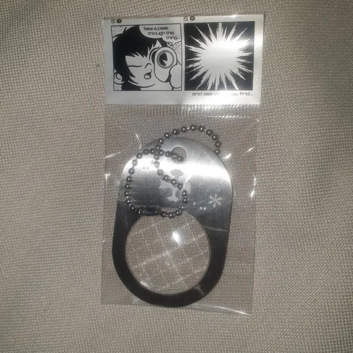 [BUNJANG] Silica Gel Kaleidoscope Keychain / 실리카겔 기프트 만화경 키링