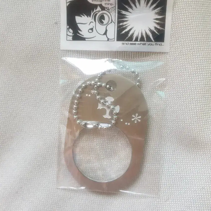 [BUNJANG] Silica Gel Kaleidoscope Keychain / 실리카겔 기프트 만화경 키링