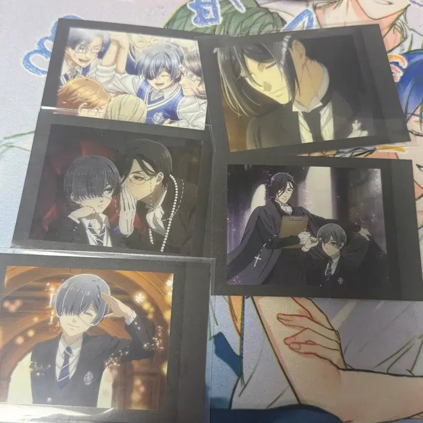 [BUNJANG] Black Butler Sebastian Ciel Pasha Bundle Set / 흑집사 세바스찬 시엘 파샤 6장 일괄