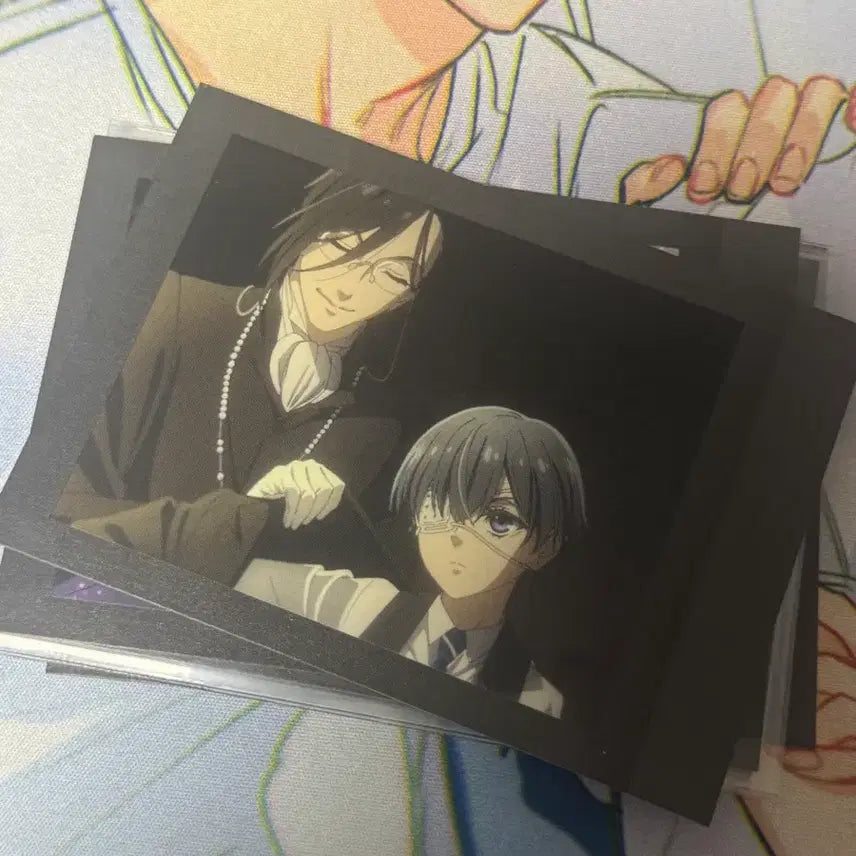 [BUNJANG] Black Butler Sebastian Ciel Pasha Bundle Set / 흑집사 세바스찬 시엘 파샤 6장 일괄