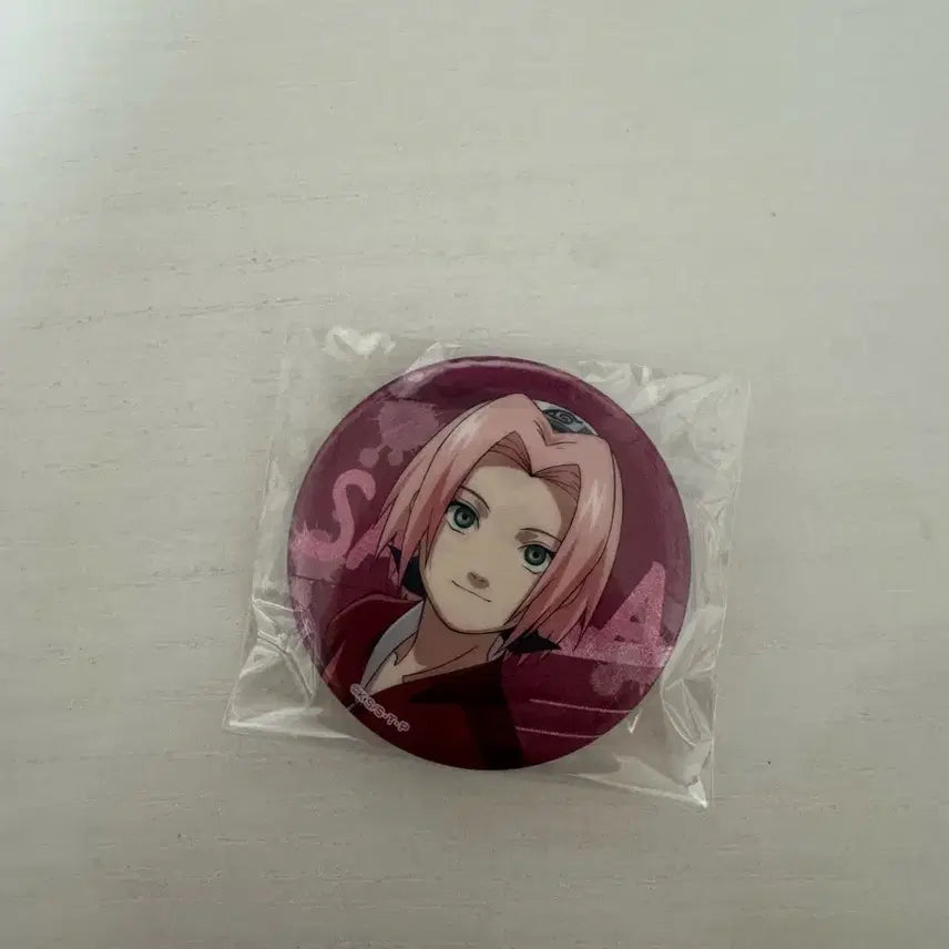 [BUNJANG] Naruto Sakura Can Badge / 나루토 사쿠라 캔뱃지