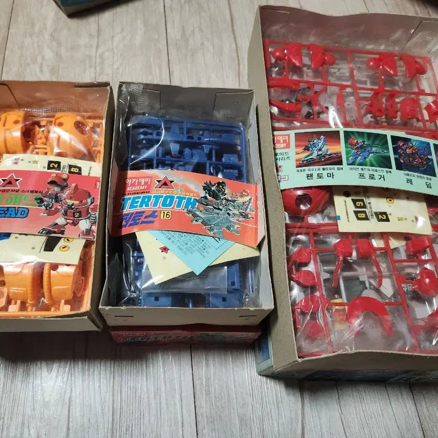 [BUNJANG] Academy Omoroid 3-Type Set + Bonus / 아카데미 오모로이드 3종+@