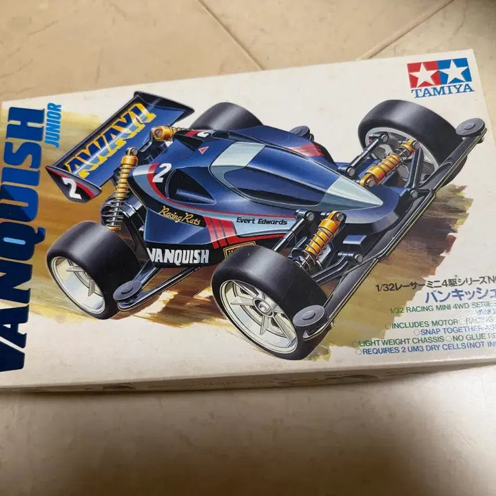 [BUNJANG] Tamiya Vanquish 18018 First Edition Mini 4WD / 타미야 뱅퀴시 18018 초판 미니카 미니사구