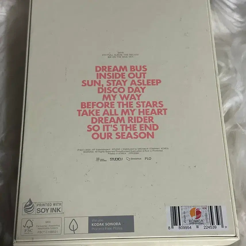 [BUNJANG] DAY6 Signed Album The DECADE / 데이식스 DAY6 친필 싸인앨범