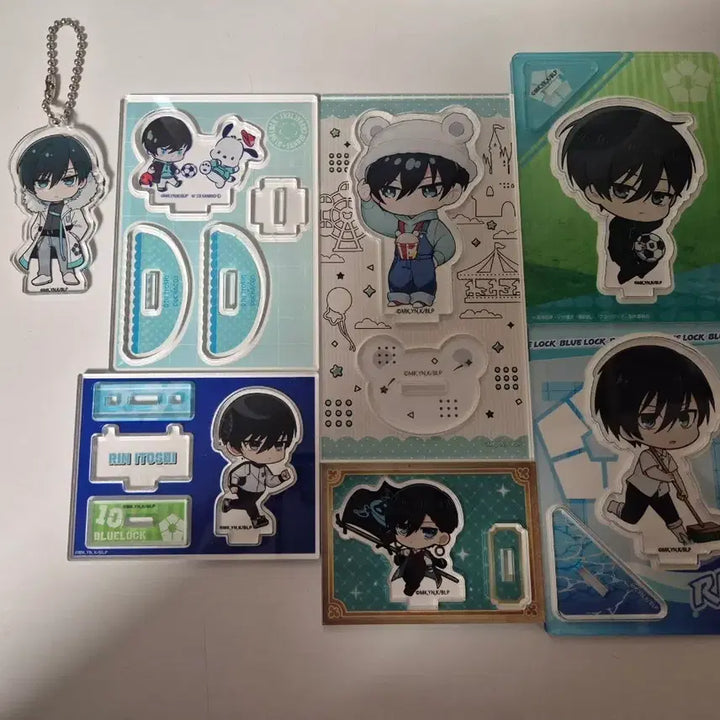 [BUNJANG] Rin Itoshi Blue Lock SD Acrylic Standee Bundle Set (6pcs) / 블루록 이토시 린 SD 스디 아크릴 6개 일괄