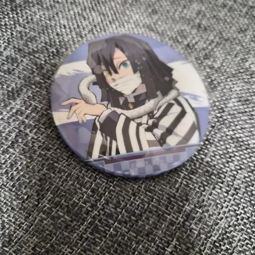 [BUNJANG] Demon Slayer Iguro Obanai Can Badge / 귀멸의칼날 이구로 오바나이 캔뱃지