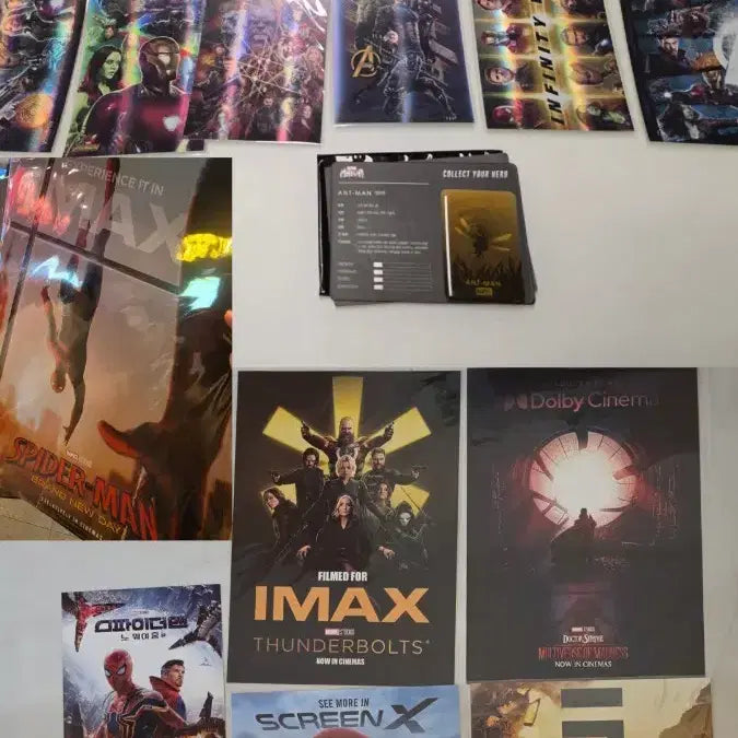 [BUNJANG] Marvel Studios Spider-Man, Doctor Strange, Thunderbolts, Avengers Posters &amp; Merchandise Bundle / 마블 굿즈 스파이더맨 포스터 닥터스트레인지 썬더볼츠 어벤져스
