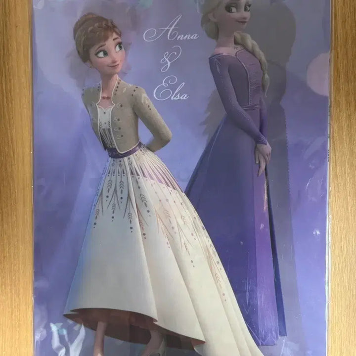 [BUNJANG] Frozen 2 Clear File Set (4 Sheets) / 겨울왕국2 클리어파일 4장세트