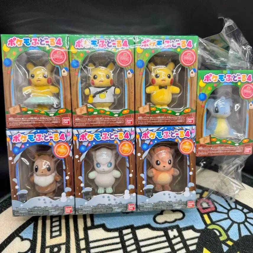 [BUNJANG] Pokemohu Dol Series 4 Complete Set / 포케모후돌 4탄 전종세트