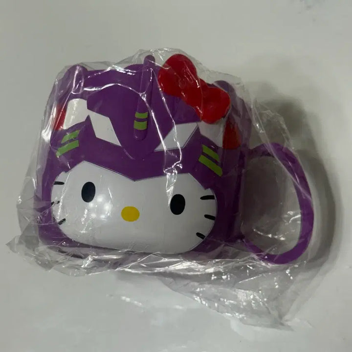 [BUNJANG] Hello Kitty x Evangelion Collaboration Purple Mug / 헬로키티 에반게리온 콜라보 보라색 머그컵