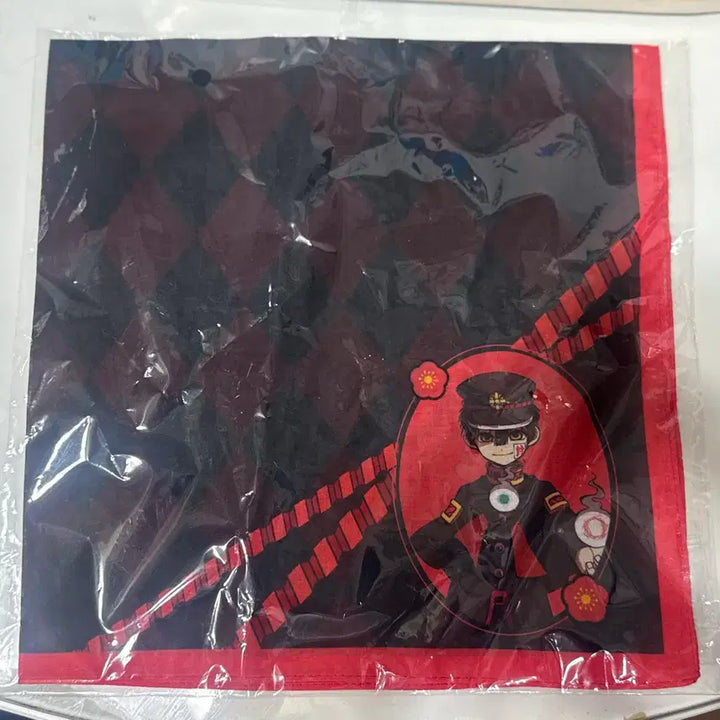 [BUNJANG] Toilet-bound Hanako-kun Aniplex Collaboration Cafe Goods Character Handkerchief / 지박소년 하나코군 애니플러스 콜라보 카페 굿즈 캐릭터 손수건 새상품