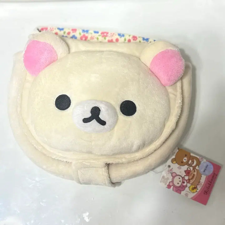 [BUNJANG] San-X Rilakkuma Face Pouch / 산엑스 고전 굿즈 고전 문구 코리락쿠마 페이스 손잡이 파우치