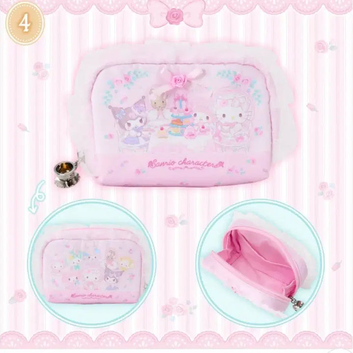 [BUNJANG] Sanrio Merchen Party Series Pouch / 산리오 메르헨 파티 시리즈  파우치