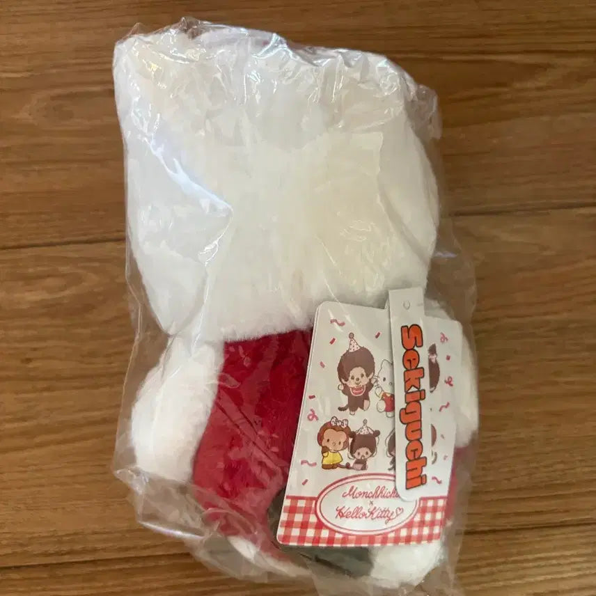 [BUNJANG] Monchhichi Hello Kitty Kingom Check New / 몬치치 헬로키티 킹엄체크 새상품