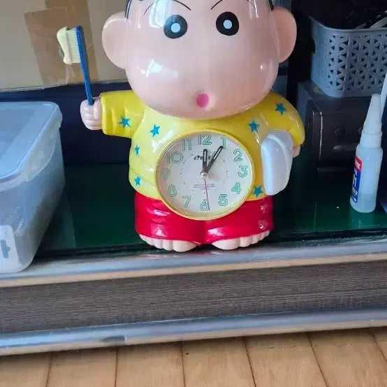 [BUNJANG] Vintage Crayon Shin-chan Clock / 빈티지 레트로 짱구시계