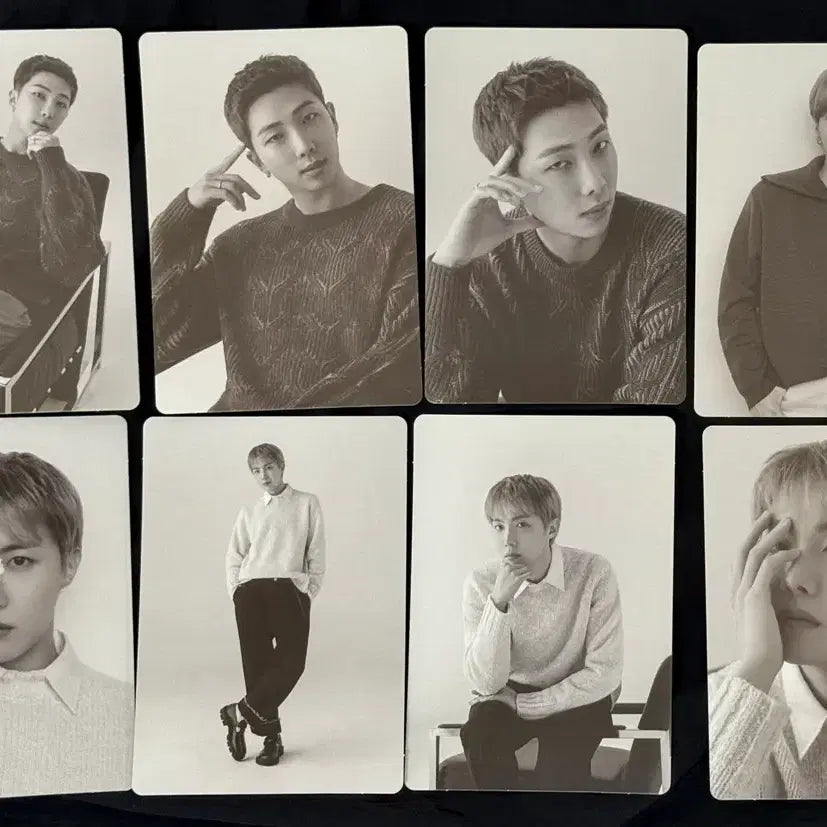 [BUNJANG] BTS MONOCHROME Mini Photocard Bundle Set (23 pcs) / [일괄 23장] BTS MONOCHROME Miniptc 방탄소년단 모노크롬 정국 뷔 지민 남준 제이홉 슈가 소우주 미니포카