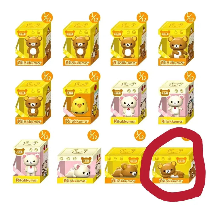 [BUNJANG] Rilakkuma Rice Ball Figure / 리락쿠마 쌀알피규어 확정
