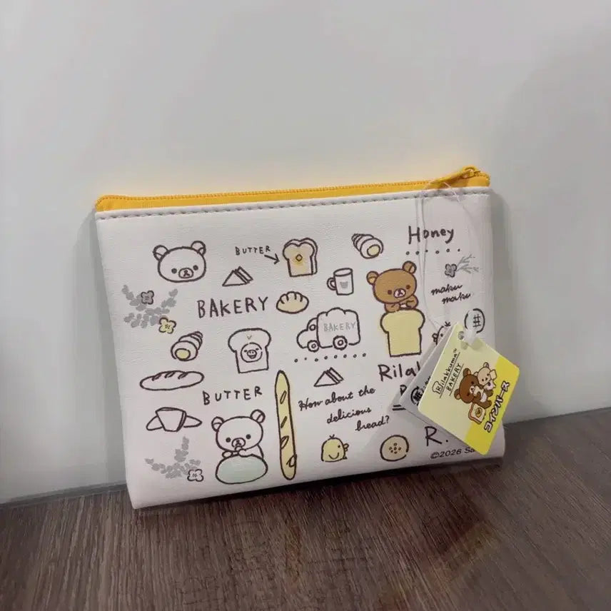 [BUNJANG] Rilakkuma Bakery Series Mini Pouch / 리락쿠마 베이커리 시리즈 미니 파우치