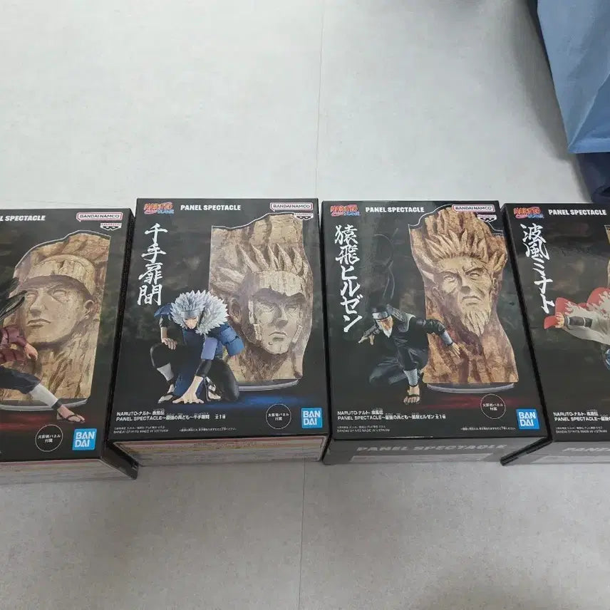 [BUNJANG] Naruto Hokage 4-Figure Set / [미개봉] 호카게 4인 세트 피규어
