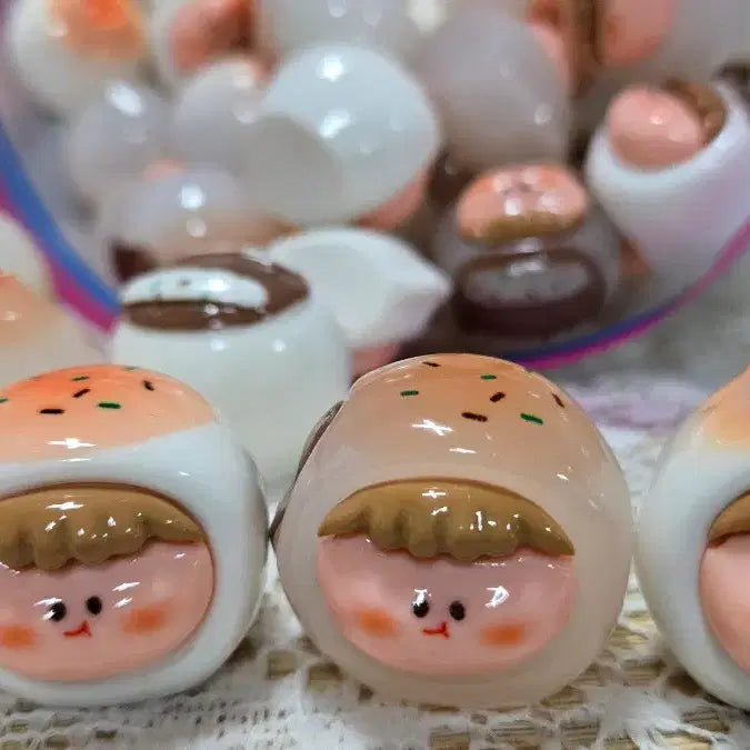 [BUNJANG] AMLLS Style Cute Dumpling Character Keyring Figure / AMLLS 스타일귀여운 만두 교자 대 캐릭터 키링 피규어