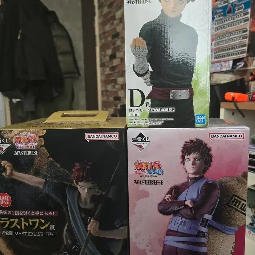 [BUNJANG] Naruto Masteries Rock Lee / Gaara Opened Figure Bundle Set / 나루토 마스터리즈 피규어 록리/가아라 개봉양품 일괄