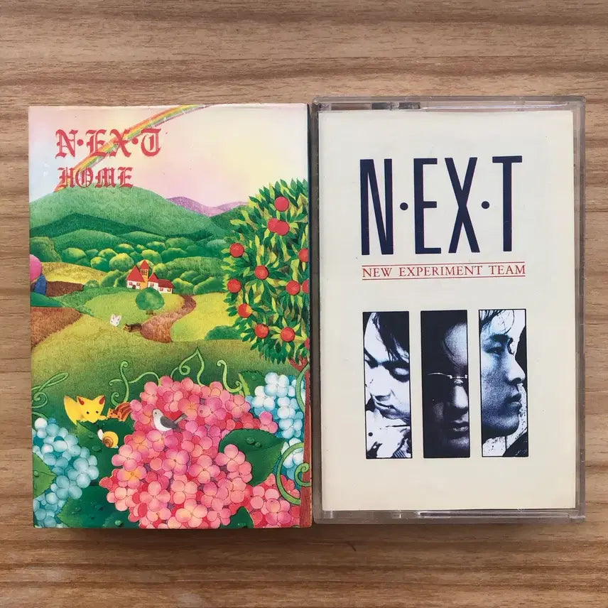 [BUNJANG] Shin Hae-chul NEXT Albums 1-4 Cassette Tape Bundle Set / 신해철 넥스트 1-4집 카세트 테이프