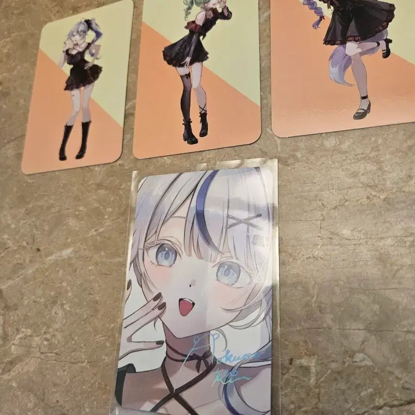 [BUNJANG] Stellive Aokumo Rin Autographed Special Photocard / 스텔라이브 포토카드 아오쿠모 린 사인 스페셜카드