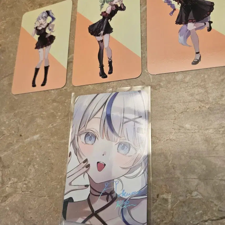 [BUNJANG] Stellive Aokumo Rin Autographed Special Photocard / 스텔라이브 포토카드 아오쿠모 린 사인 스페셜카드