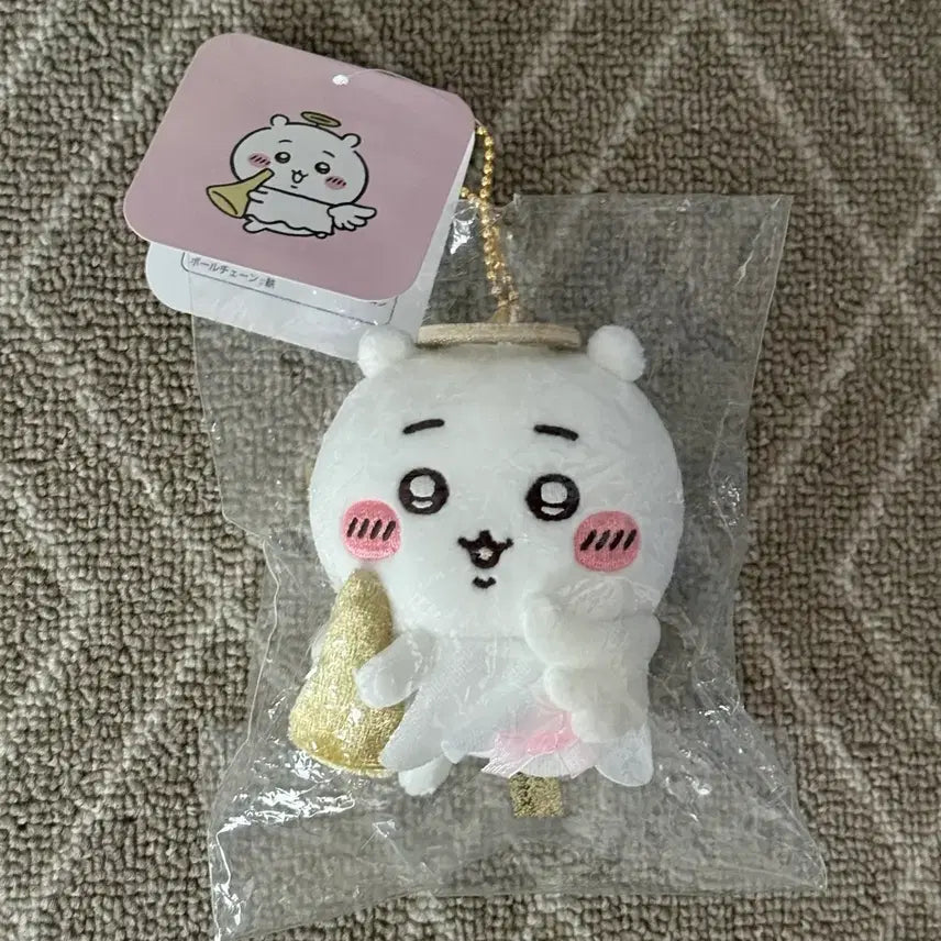 [BUNJANG] Chiikawa Angel Mascot Keychain / 엔젤 치이키와 마스코트 키링