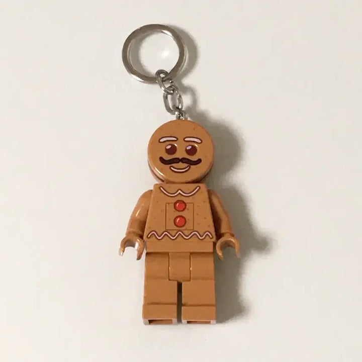 [BUNJANG] LEGO Gingerbread Cookie Light Keychain / LEGO 레고스토어 정품 진저브레드 쿠키 라이트 키체인 키링