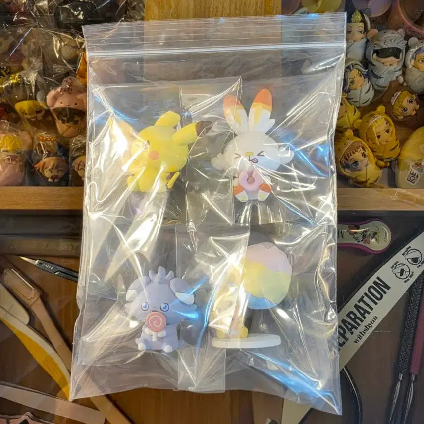 [BUNJANG] Pokemon Pocket Monsters Rare Figure Bundle Set / 포켓몬 포켓피스 가챠(일괄)