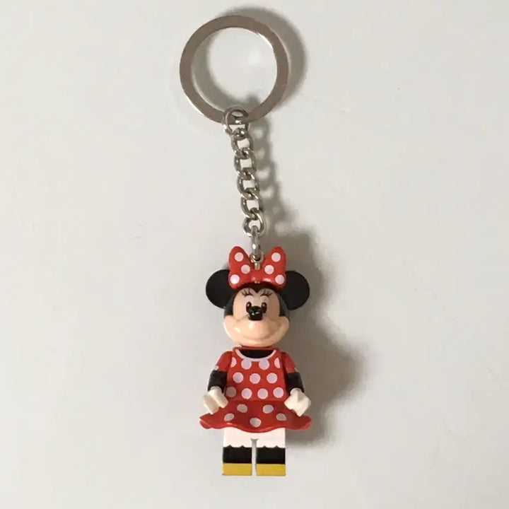 [BUNJANG] LEGO Disney Minnie Mouse Keychain / LEGO 레고스토어 정품 디즈니 미니마우스 키체인 키링
