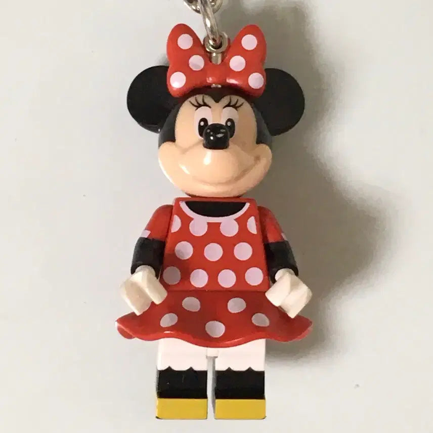 [BUNJANG] LEGO Disney Minnie Mouse Keychain / LEGO 레고스토어 정품 디즈니 미니마우스 키체인 키링