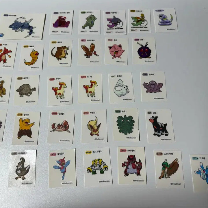 [BUNJANG] Pokemon Sticker Collection / 포켓몬 띠부씰