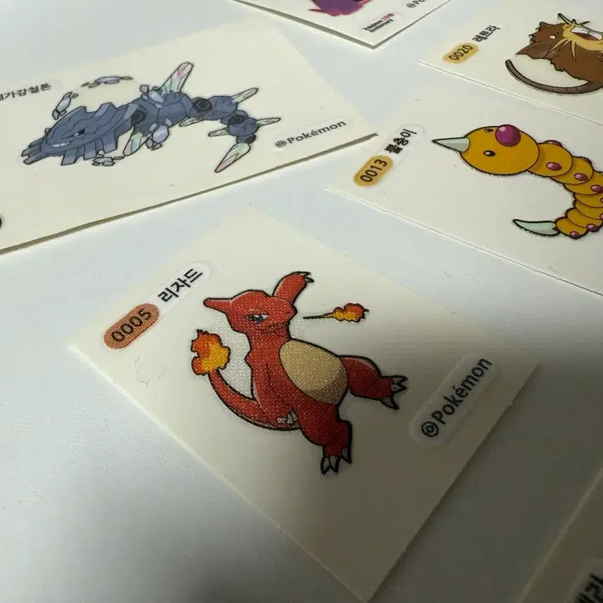 [BUNJANG] Pokemon Sticker Collection / 포켓몬 띠부씰