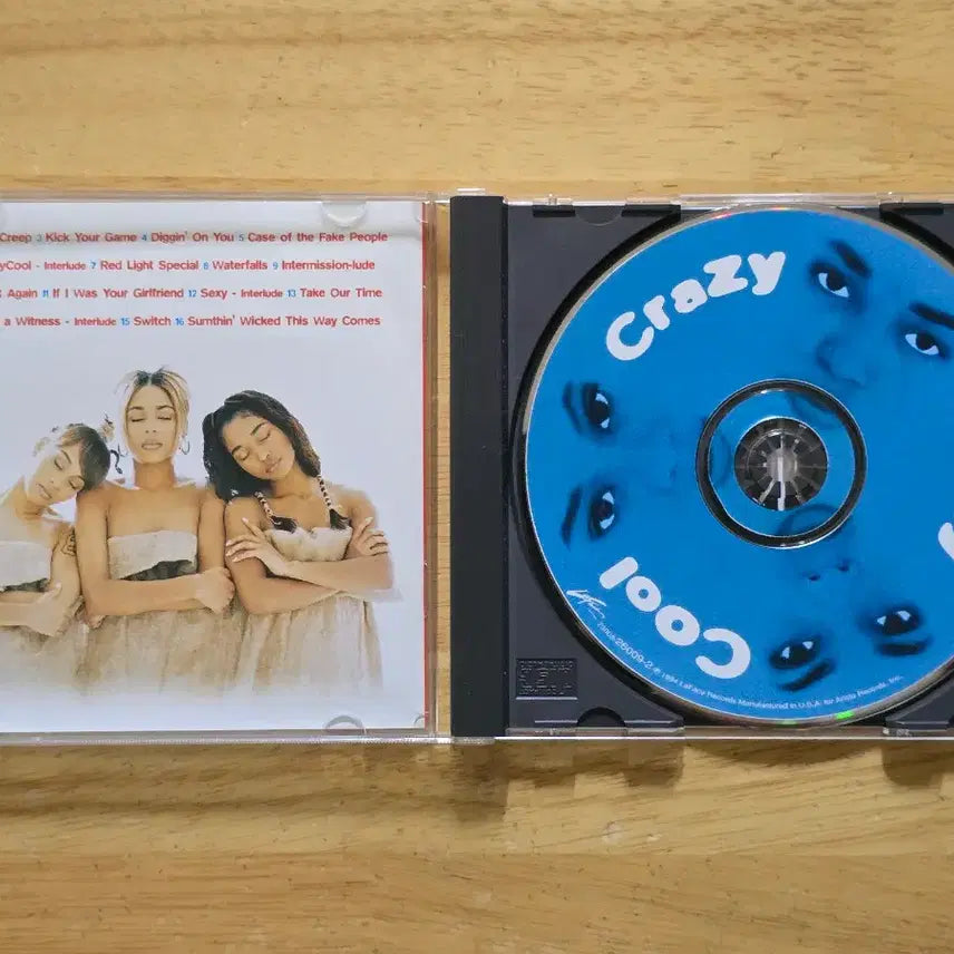 [BUNJANG] TLC CrazySexyCool US First Press CD / CD 음반 TLC 티엘씨 - CrazySexyCool 미국반