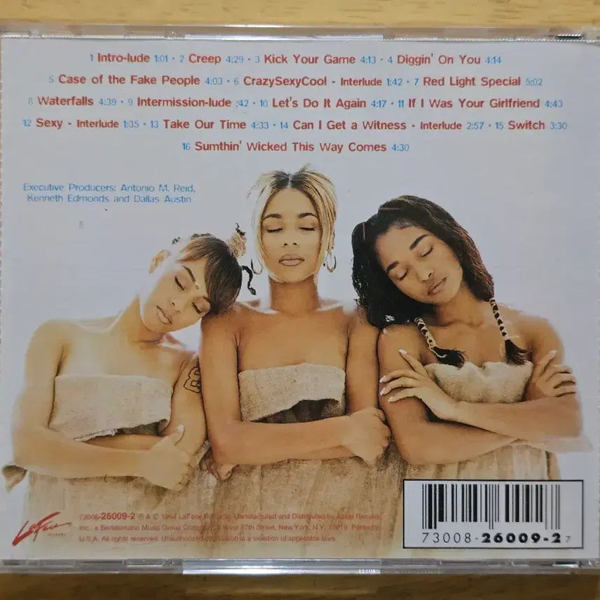 [BUNJANG] TLC CrazySexyCool US First Press CD / CD 음반 TLC 티엘씨 - CrazySexyCool 미국반