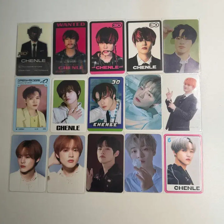 [BUNJANG] NCT DREAM Chenle Photocard Bundle Set / 급처!)엔시티드림 천러 포카 45장 일괄 양도