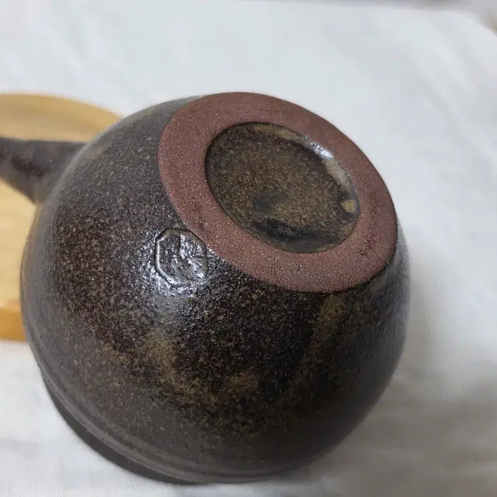 [BUNJANG] Onggi Pottery Master Cup with Markings / 옹기 숙우 공도배 관지있음 간장단지