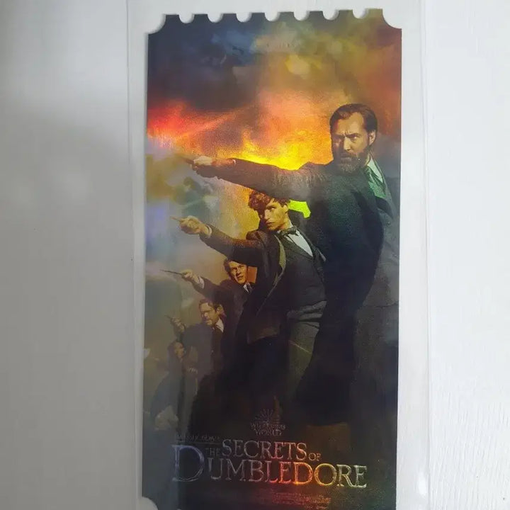 [BUNJANG] Fantastic Beasts: The Secrets of Dumbledore (Type B) Opening Ticket / 오티 메가박스 신비한동물들과덤블도어의비밀 (B타입)