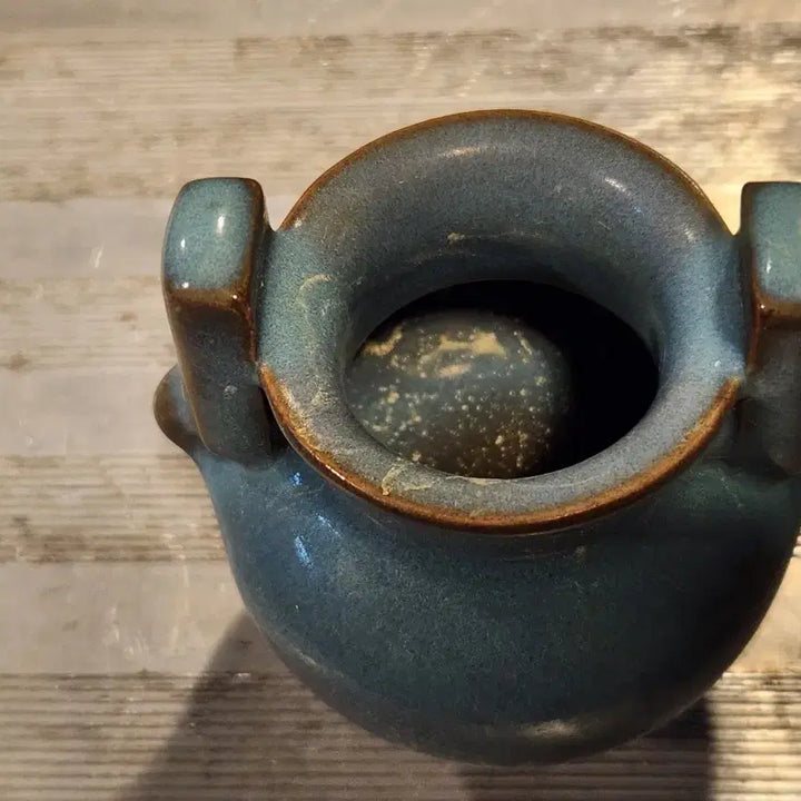 [BUNJANG] Jun Ware Incense Burner with Beautiful Glaze Variation / 중국도자기 요변좋은 균요향로