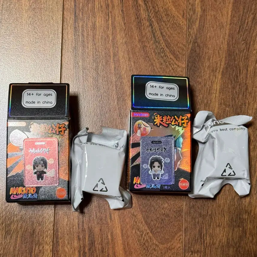 [BUNJANG] Naruto "Rice Ball" Figure Set (Sasuke + Itachi) Bundle Set / 일괄)나루토 쌀알피규어 (사스케+이타치)