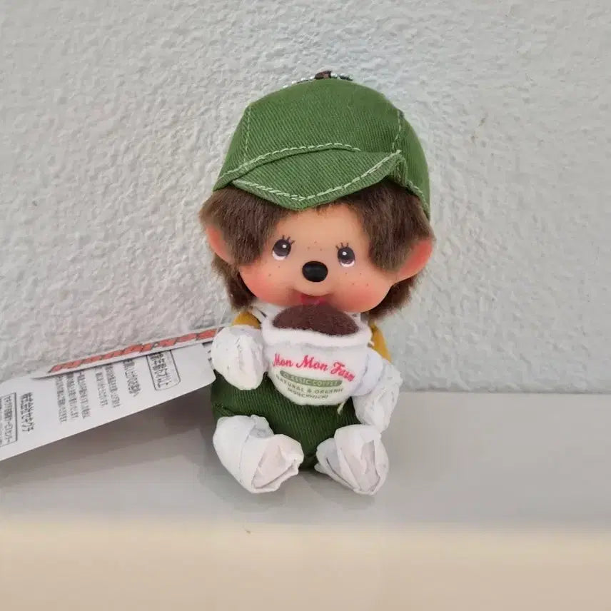 [BUNJANG] Authentic Coffee Monchhichi Keychain SS / 정품)커피 몬치치 키링 ss