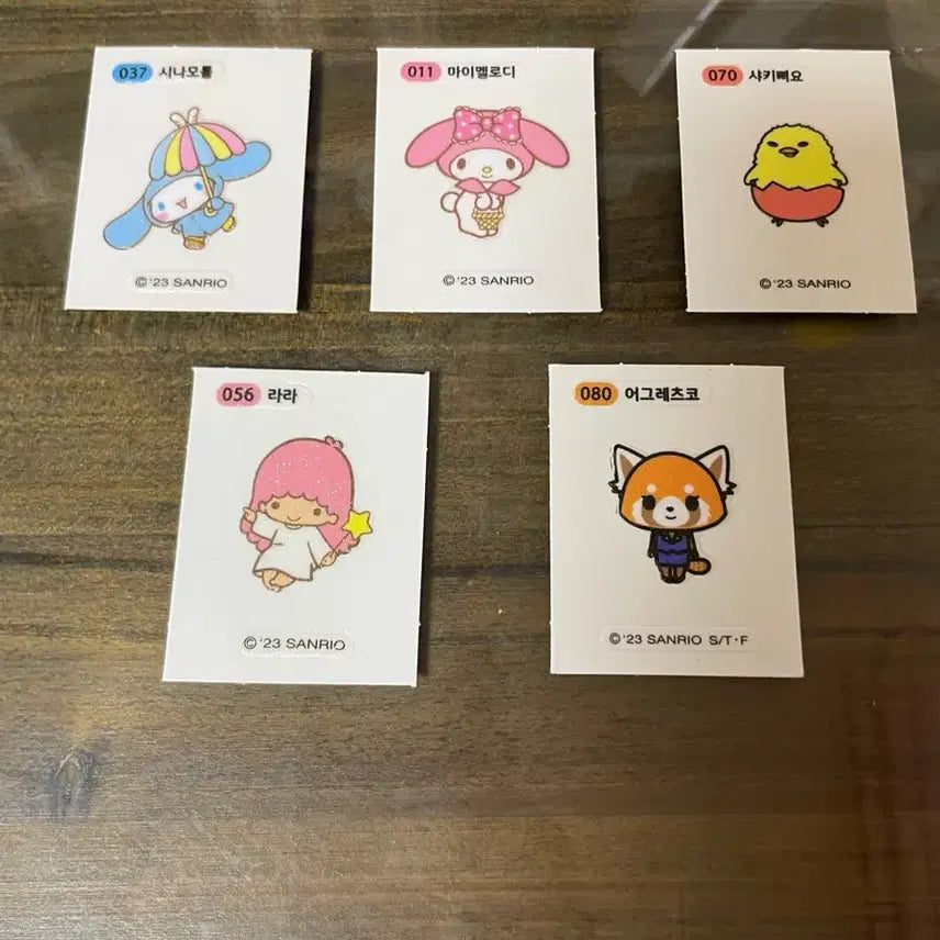 [BUNJANG] Sanrio Ttibu Seal / 산리오 띠부씰 팔아요