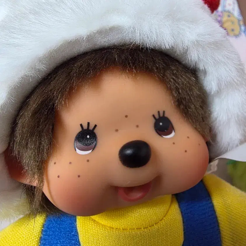 [BUNJANG] Monchhichi Hello Kitty 50th Anniversary Collaboration Doll / 몬치치 키티 콜라보 50주년 인형 (키링아님)