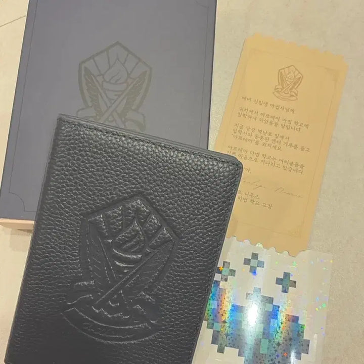 [BUNJANG] Yangding Magic School Passport Case / 마법학교 여권 케이스 (양띵)