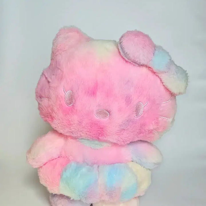 [BUNJANG] Aurora Rainbow Kitty Large Plush / 오로라 레인보우 키티
