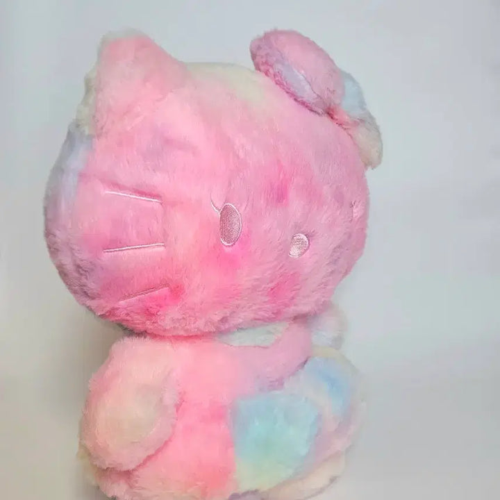 [BUNJANG] Aurora Rainbow Kitty Large Plush / 오로라 레인보우 키티