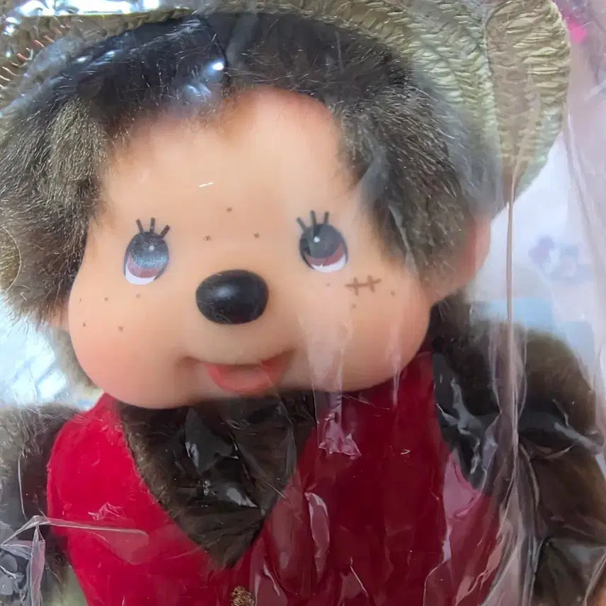 [BUNJANG] Monchhichi x One Piece Luffy Collaboration Doll / 몬치치 원피스 루피 콜라보 인형